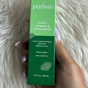 NIB Purlisse Kale + Vitamin K Exfoliator - Green
